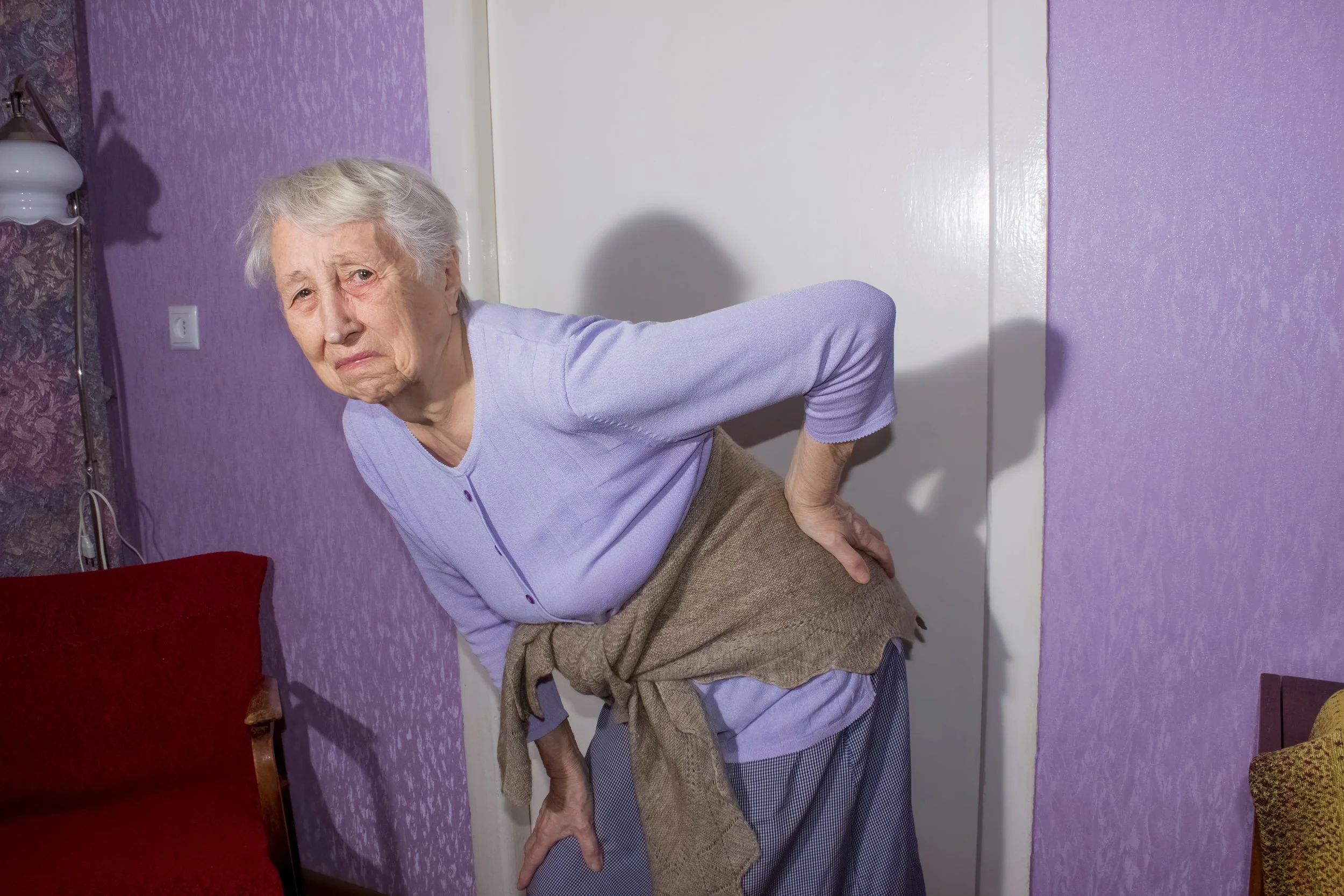 Personne vivant avec un mal de dos chronique